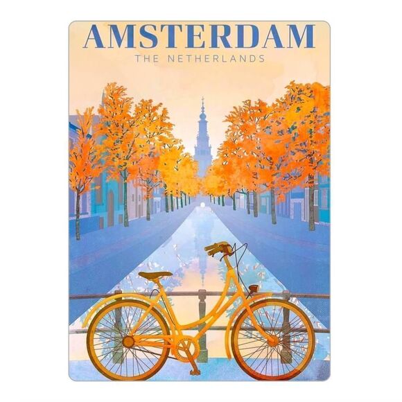 Amsterdam Netherlands Magnet  - Picture 1 of 2